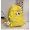 Cute schoolbag junior high school girls high value niche style college students design sense travel shoulders