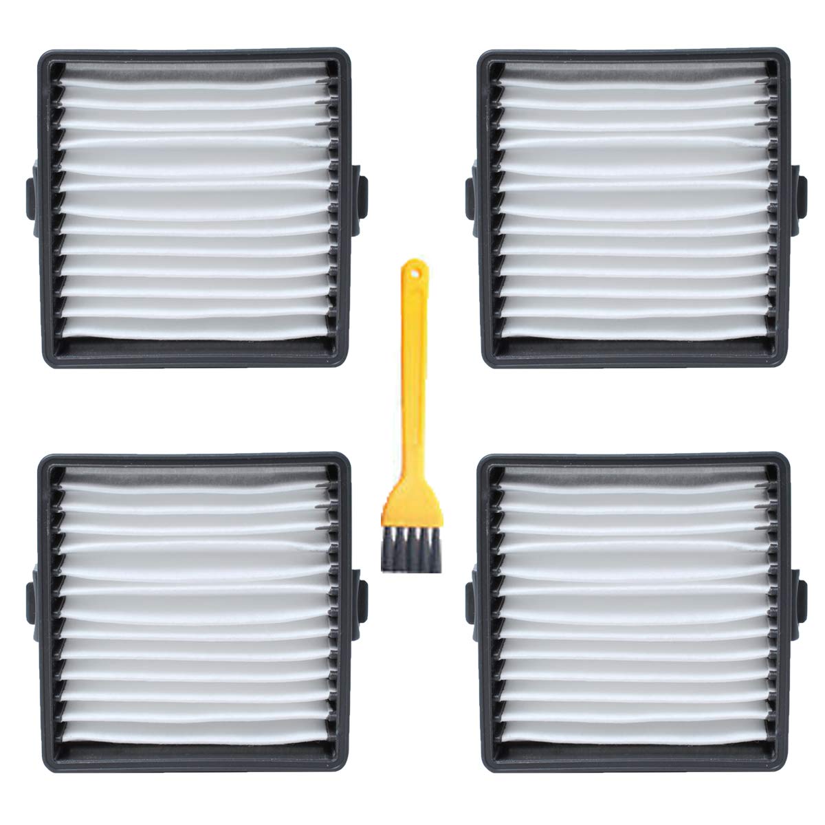 Vacuum Filter Replacement Compatible with Ryobi P712 P713 P714K 18V Hand Vacuum Cleaner, Air Filter Support Assembly Replace A32VC04 533907001 чёрный