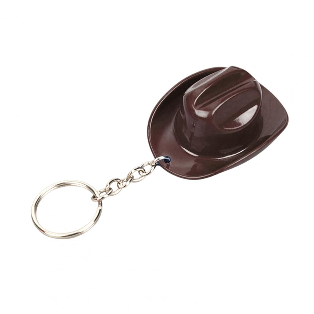 Cowboy Hat Bottle Opener Keychain – Western Rustic Beer Opener Key Ring, Cowgirl Theme Party Favor Gift for Men Women