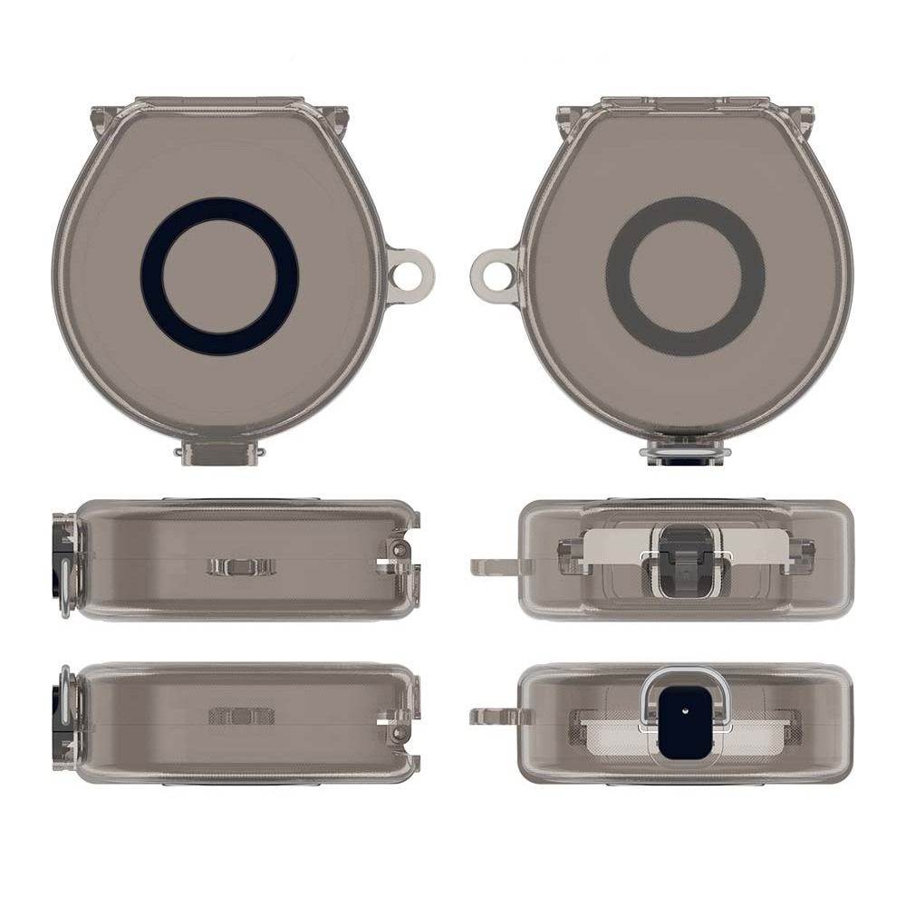 Flip Charger Protective Case TPU Charger Cover Charging Dock Storage Shell for Oura Ring 4/Ring 5