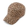 Pălărie cu imprimeu leopard Femei Parasolar Şapcă de baseball Retro