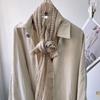 Linien Farbige Spitze Baumwolle Leinen Dünner Schal für Frauen Im Winter Schal Frühling und Herbst Modischer Schal Seidenschal Einfarbig Gaze Schal