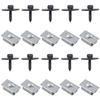 Undertray Engine Cover Splash Guard Screws Nut Kit for Mercedes Benz W202 W215 W208 W124 W210 W126 W140 2019900536 0019949845