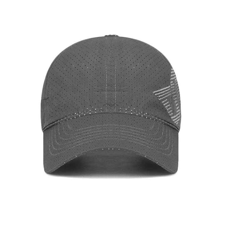 Summer Embroidery Quick-Drying Mesh Breathable Cap Sunscreen Thin Outdoor Sun Visor Baseball Cap