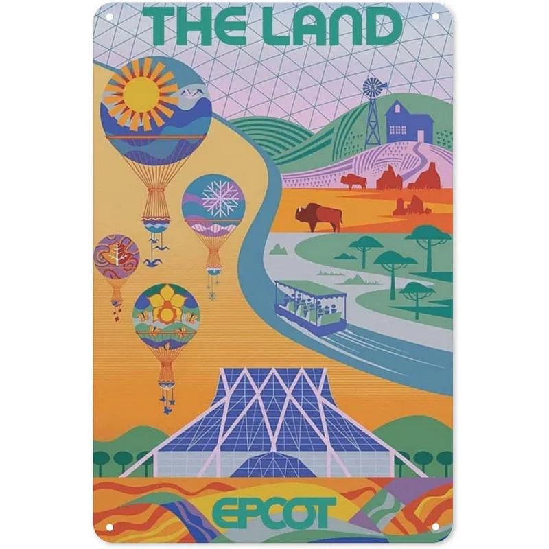 Metal Tin Signs Panam Stary Night Wall Decoration Plaque Vintage Art Poster Iron Painting for Man Cave Home Cafe Garden Club Bar