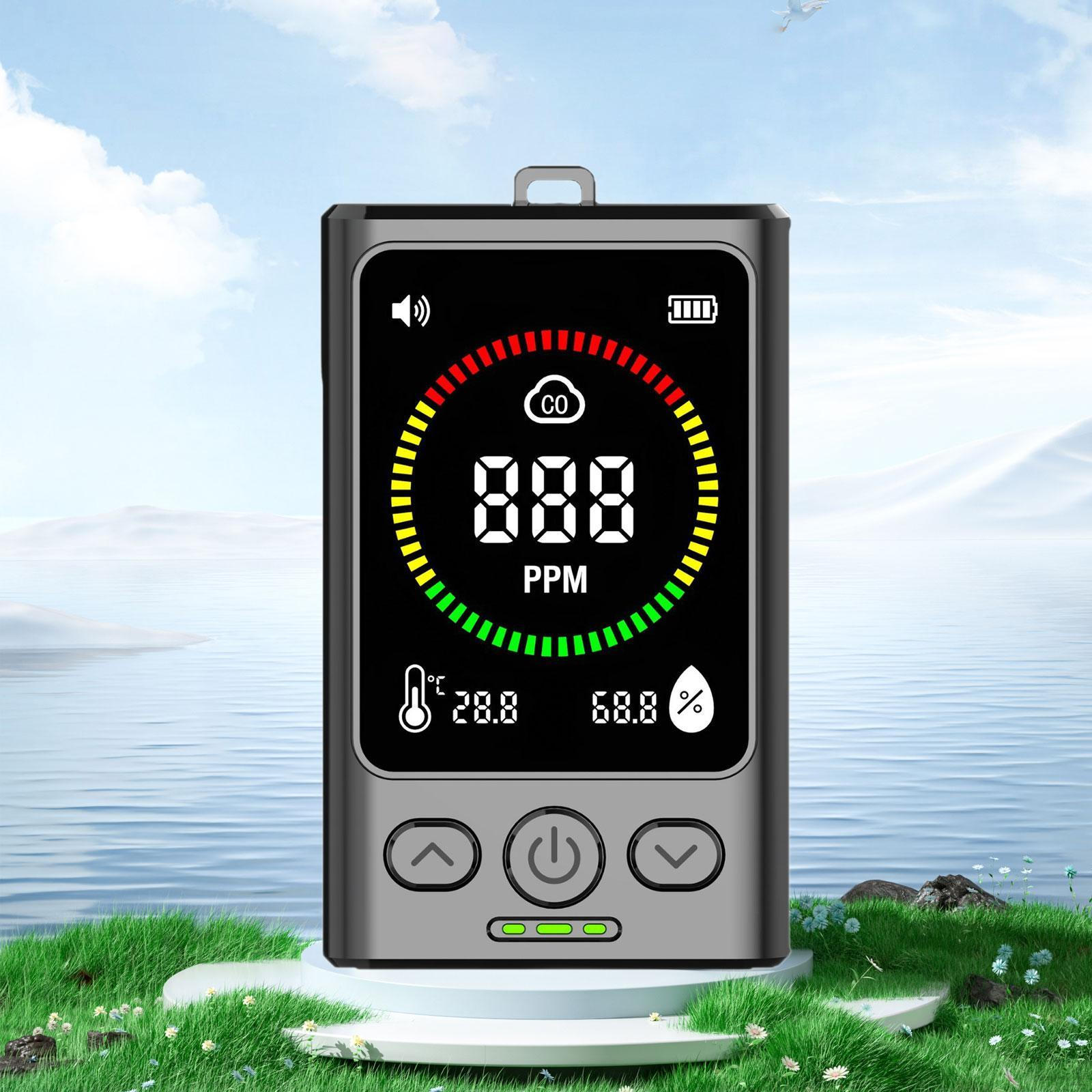 

Air Quality Meter with Stand Compact CO Detection Device for Outdoor Home RV