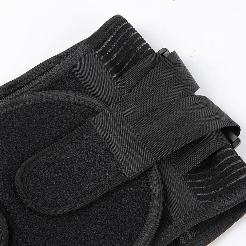 Atmungsaktive Air-Mesh-Rückenstütze zur Linderung von Lendenwirbelschmerzen mit 6 Stützen Anti-Rutsch-Lendenstützgürtel