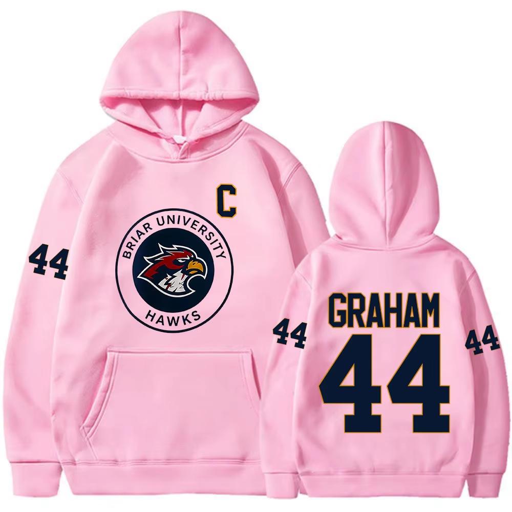 2026 Graham 44 Außerhalb des Campus TV-Serie Di Laurentis 66 Briar Universität Hockey Hoodies Herren Damen Freizeitkleidung