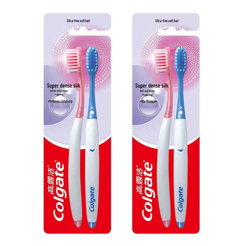 Colgate Mini Carbon Toothbrush 4-Pack
