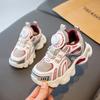 2025 new school children's shoes mesh girls spring sports shoes soft sole boys dad breathable running