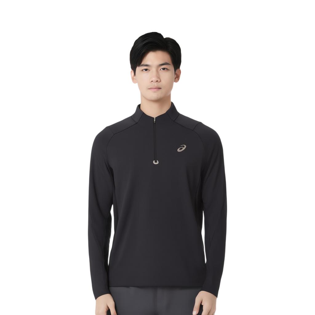 Asics Sports Lifestyle Fleece Antibacterial Running Warm Long Sleeve T-Shirt Men Tops 2011D623-001