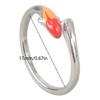 Gradient Lucky Carp Rings Kois Fish Open Rings for Trendsetters Unique Ornament