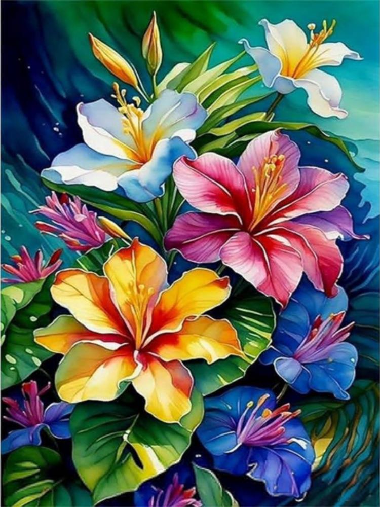 5D DIY Diamond Painting New 2024 Cute Bees and Flowers Mosaic Animal Landscape Painting Embroidery Decoration Handmade Gift