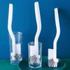 1/3Pcs Cleaning Brush Long Handle Milk Bottle Glass Tube Cleaning Brush Plastic Cleaning Dish Brush Household Kitchen Tool