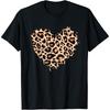 Wild At Heart Animal Print T-Shirt, Cheetah and Leopard Love, Unisex Graphic Top