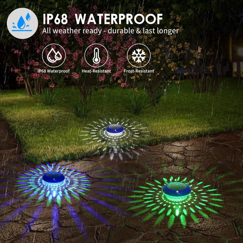 Solar Floating Pool Lights Rgb Color Changing Waterproof Led For Pool  Tub Wedding Party Decor