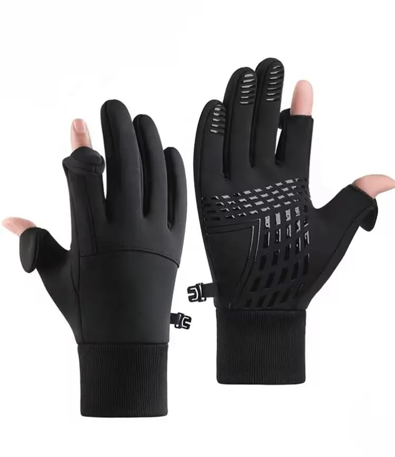 Luimode Kaltes Wetter Radfahren Outdoor Innovative Kalt Unisex Handschuhe, Handschuhe, Handschuhe, Weichheit, Rutschfest, Wasserdicht, Winddicht, Schutz, Warm,