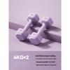 Coated Dumbbell Pair