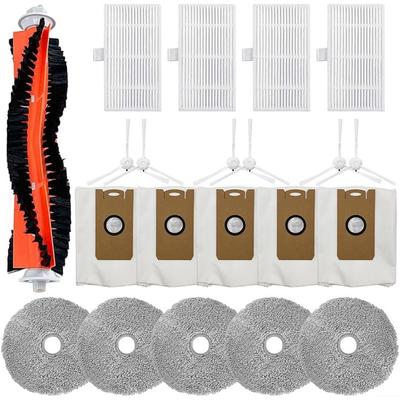 A65T-For Ultenic MC1 Vacuum Cleaner Parts Main Side Brush Hepa Filter Roller Mop Pads Dust Bags Accessories Kit