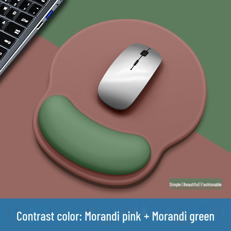 Gradient Silicone Wrist Rest Mouse Pad: Non-Slip, Ergonomic Support for Men & Women, Office Desktop Use