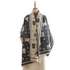 Women Winter Warm Scarf Soft Solid Color Shawl Wrap Outdoor Neck Scarves