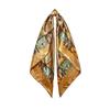 90cm Trendy Paisley Silk-Style Headscarf for Women - European American Design