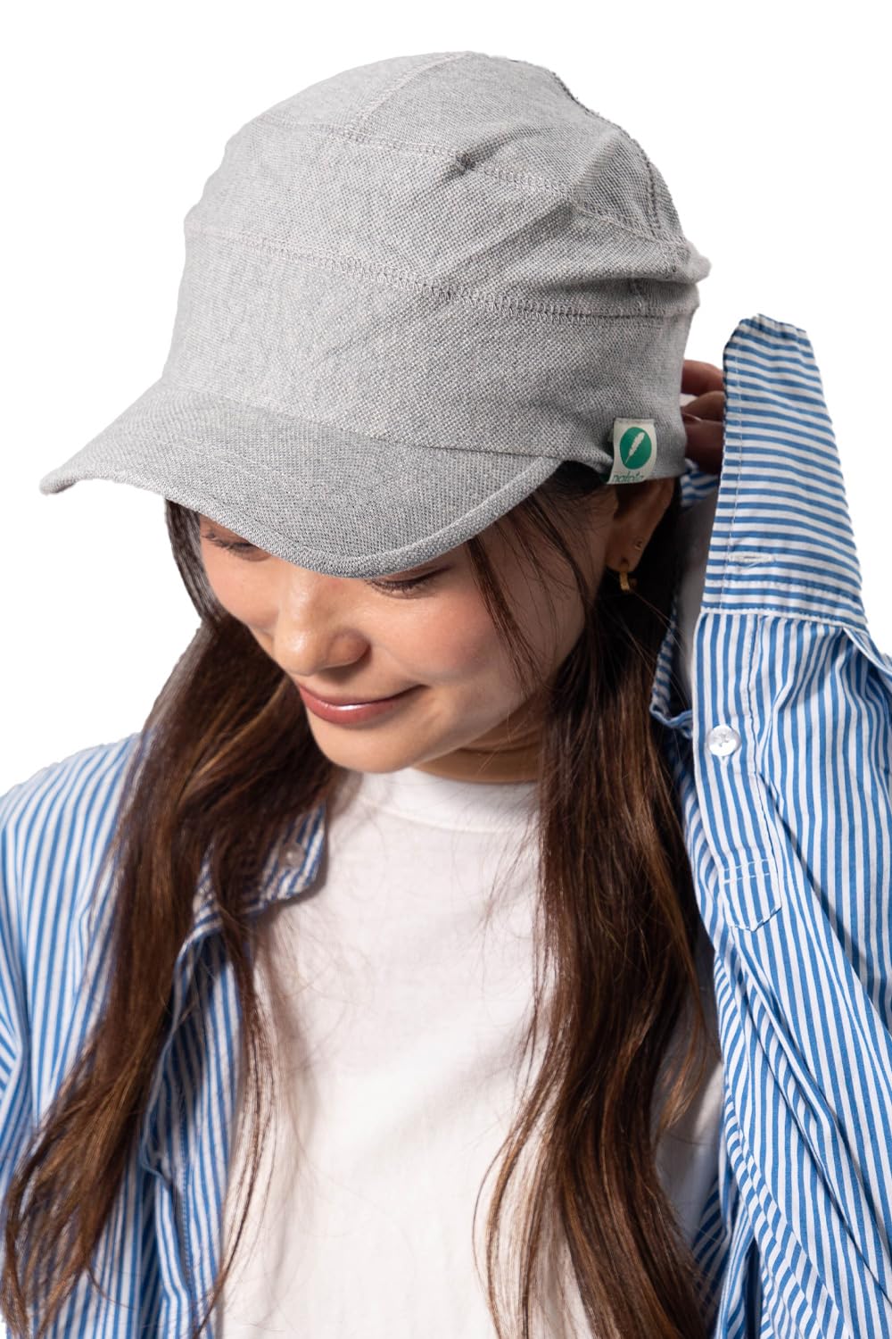 [NAKOTA] Work Cap, Large Size, Big Size Cap, Piqué Knit, Polo Mesh, Breathable, Spring/Summer, XL, Gray
