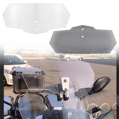 1 stück Motorrad Windschutzscheibe Luftstrom Windschutzscheibe Universal Windabweiser für Honda Yamaha Suzuki Ducati