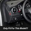 Car Accessory Dashboard Left Side Air Outlet Frame Cover Trim Carbon Fiber Pattern For Mercedes Benz CLA C117 GLA X156 2013-2018