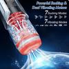 KUSHOR Automatic Male Masturbator 7 Thrusting Rotating Modes Mastubator Cup with LCD Display Sucking Pocket Pussy Man Sex Toys