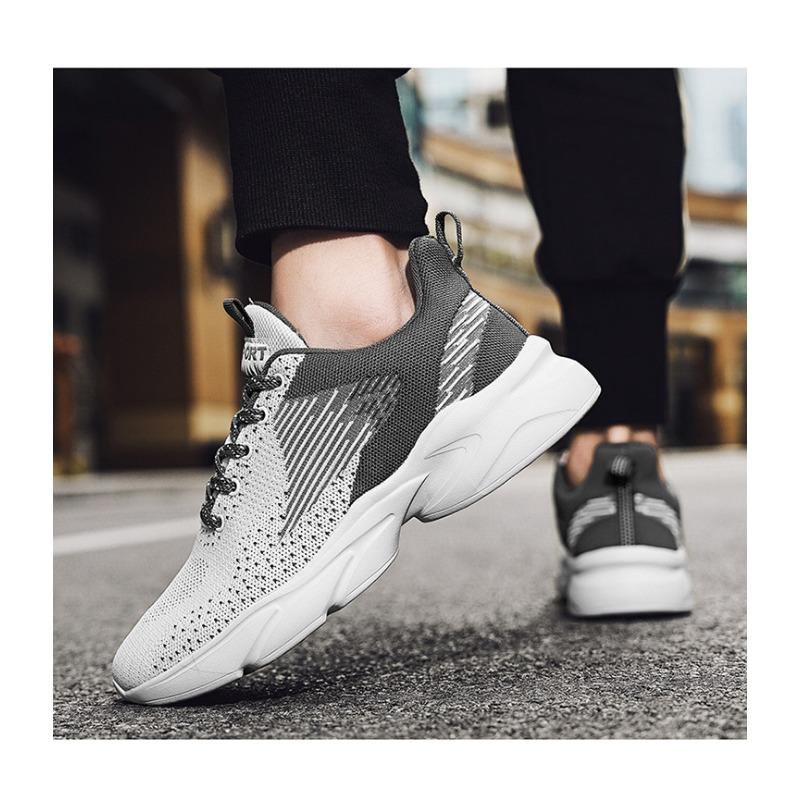 Men's Shoes, Outdoor Sports Shoes, Thick Soled, Height Increasing Casual Shoes, Men's Breathable Mesh Shoes