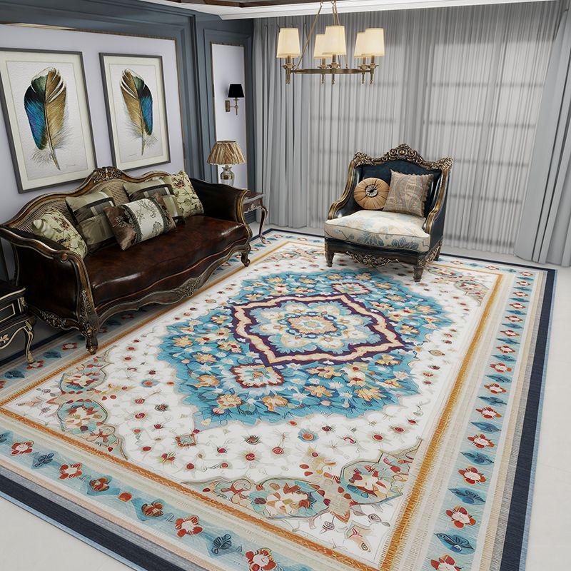 Vintage Teppich Wohnzimmer Teetisch Teppich Europäischer und amerikanischer Luxus High End Persischer Stil Nachttisch Teppich