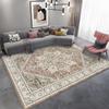 Retro Amerikanische Wohnzimmerdekoration Teppich Boho Bettvorleger für Schlafzimmer Große Fläche Rutschfeste Matte Waschbarer Lounge-Teppich Tapis