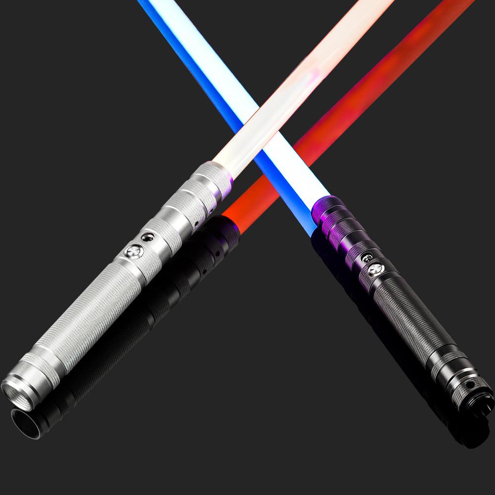 Cutie Cadou Premium Sabie Laser Star Wars din Metal - Reîncărcabilă, Jucărie Luminoasă pentru Copii