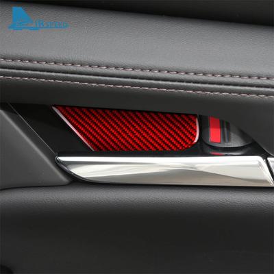 Echter Weicher Kohlefaseraufkleber Für Mazda 3 2019-2025/CX-30 2020-2025 LHD RHD Auto Innentürschale Panel Innenraum Zierleisten Zubehör