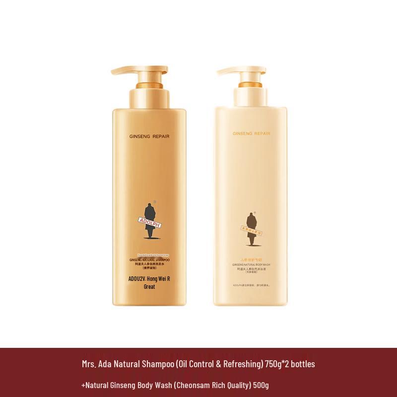 Ador Ginseng Shampoo & Shower Gel Set
