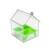 High-Quality Transparent Visible Bird Roof Feeder with Easy-to-Clean Pull-Out Drawer - Acrylic Roof Feeder