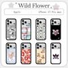 2026 Wildflower 3D WF Carcasă Telefon Căpșună pentru iPhone 16 17 Pro Max Plus Air Drăguț Cireșe Desene Animate 12 13 14 15 Husă Protectoare
