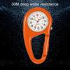 Orologio da Tasca Luminoso Resistente agli Urti Preciso Clip per Zaino Cintura Orologio per Esterno