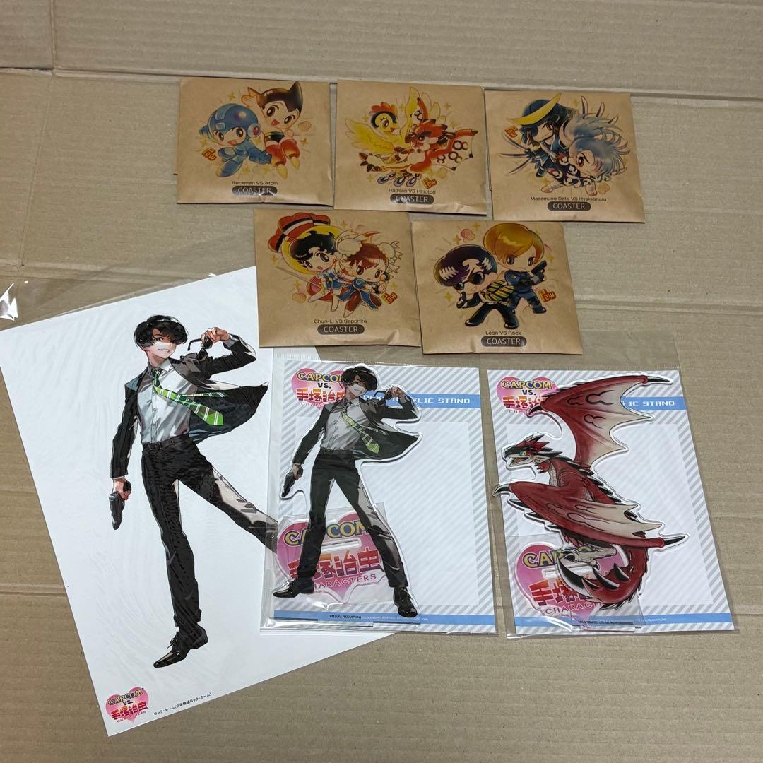 Capcom Osamu Tezuka Tezukapu Acstar Art Card Coaster