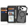 For iPhone 17 Pro Max Case DUX DUCIS Lawa Series Detachable Magnetic Cowhide Leather Cover Zipper Wallet
