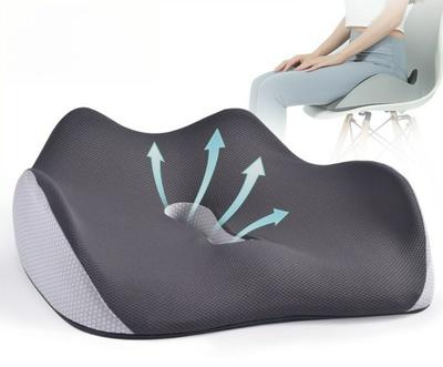 Non Slip Memory Foam Seat Cushion for Office Chair Home Computer Desk Comfortable Long Sitting