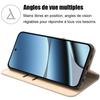 Coque de Protection - E.F.Connection - pour Google Pixel 10 Pro XL - Antichoc Synthécuir Doré