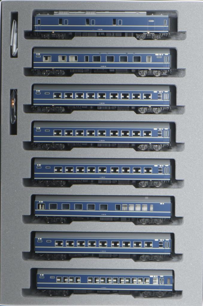 KATO N Gauge 20 Series Sleeper Express Sakura Nagasaki Formation Set Model Railway Passenger Car 8-car 10-1872