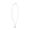 Vivienne Westwood Women Camella Bath Relief Necklace Gold White 630203bh R102