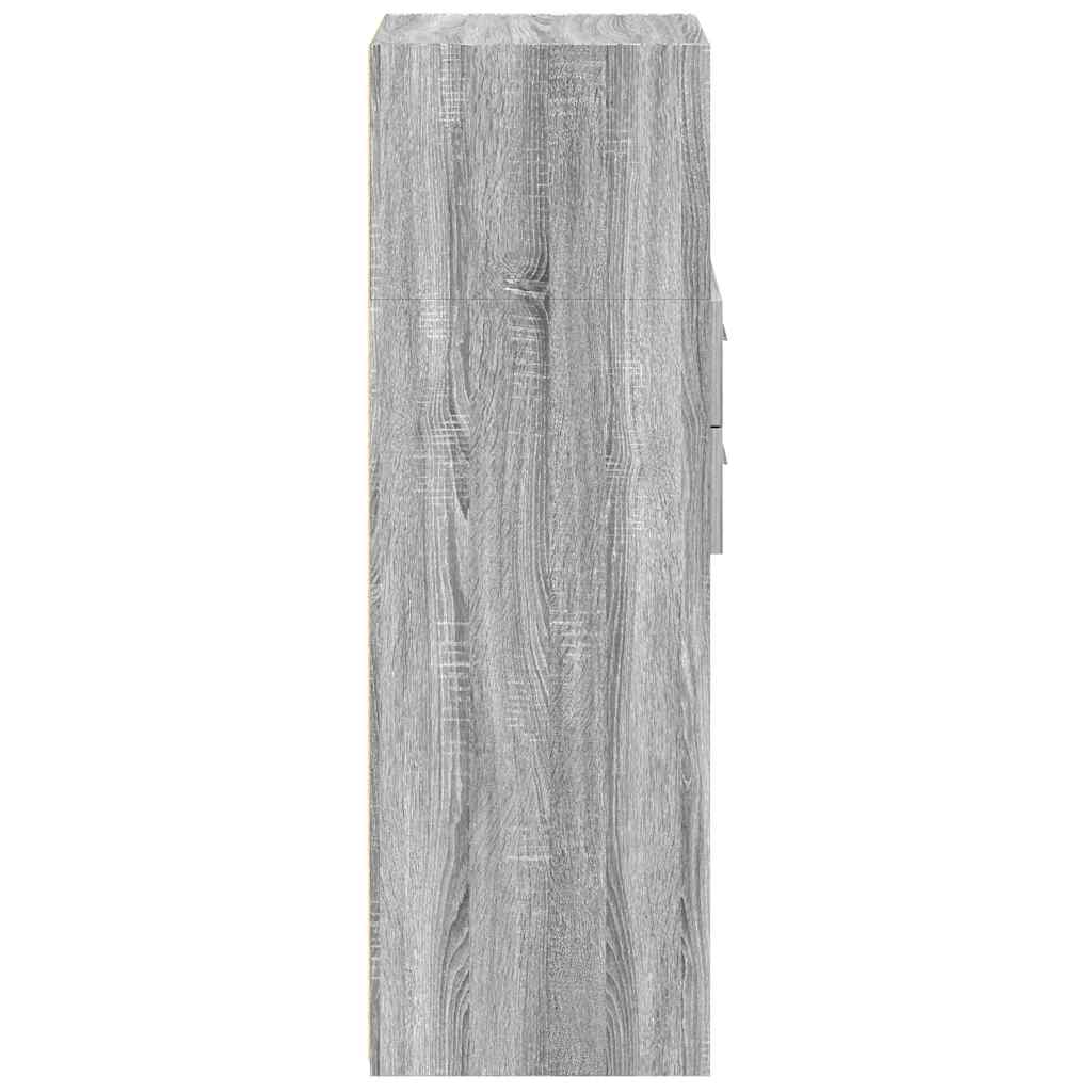 Highboard Gray Sonoma 40 x 42.5 x 124 cm Particleboard