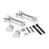 Motorcycle Passenger Footpeg Supports for 2018-2024 Replacement Left Right Foot Pegs Universal Foot Rest Bracket
