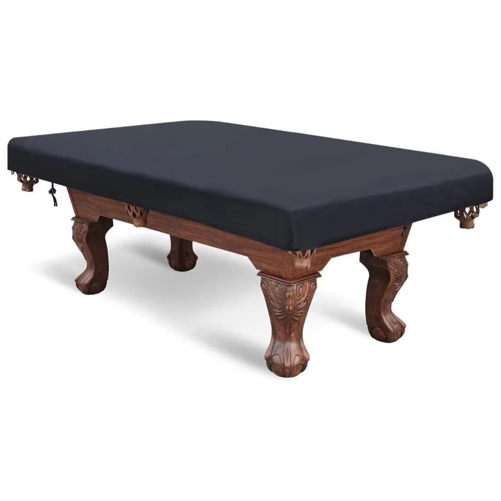 Outdoor Pool Table Cover Oxford Cloth Waterproof Dustproof Billiard Table Protective Shield