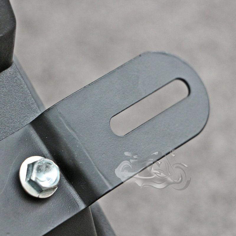 Fit For Kawasaki  2007 - 2012 Z750 Rear Motorcycle License Number Plate Light Frame Holder Bracket Z 750 2008 2009 2010 2011
