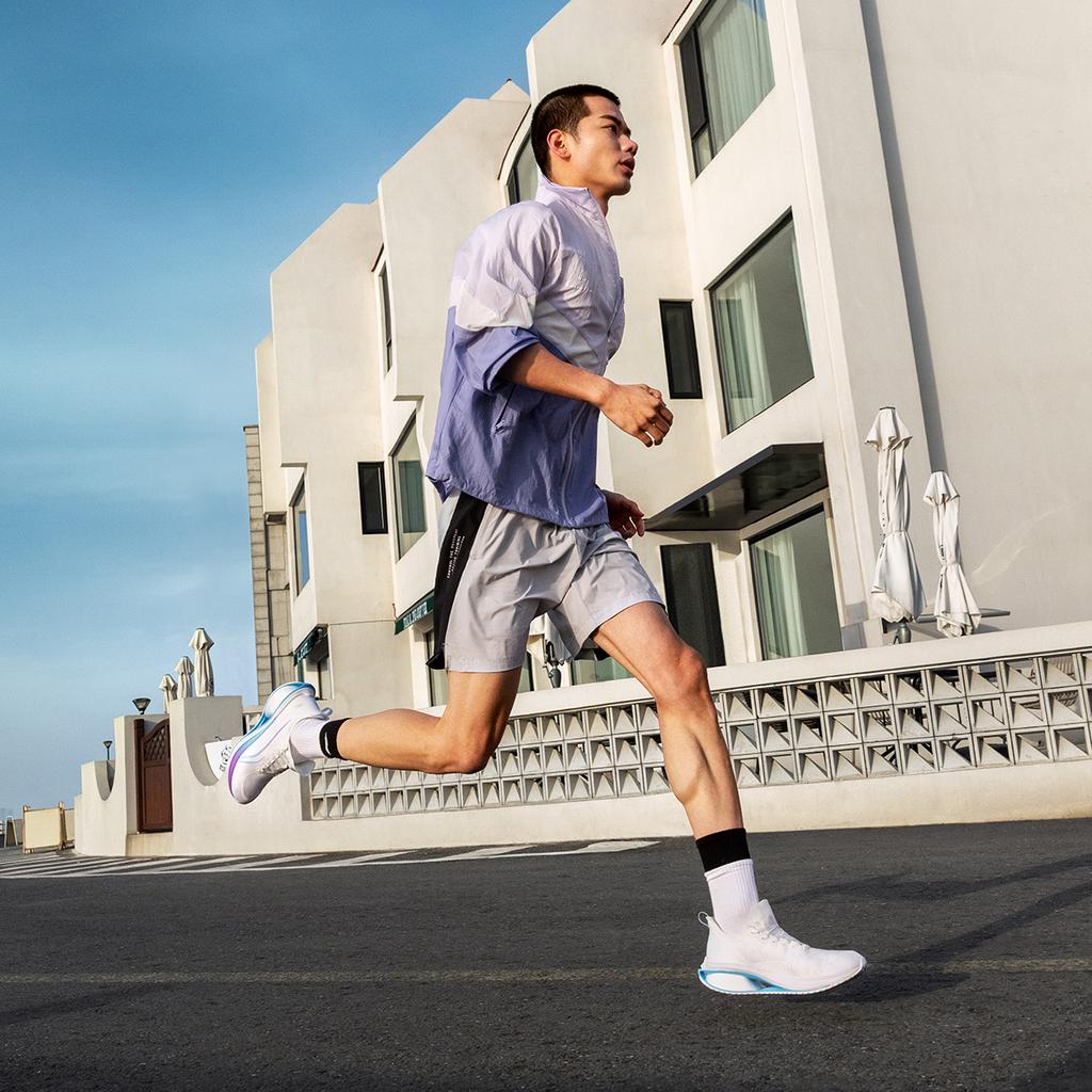 Li Ning WuShi 5S 3.0 Textil, TPU-Dämpfung Rutschfest Abriebfest Atmungsaktiv Unterstützung Niedriger Schaft Freizeit ARST001-1